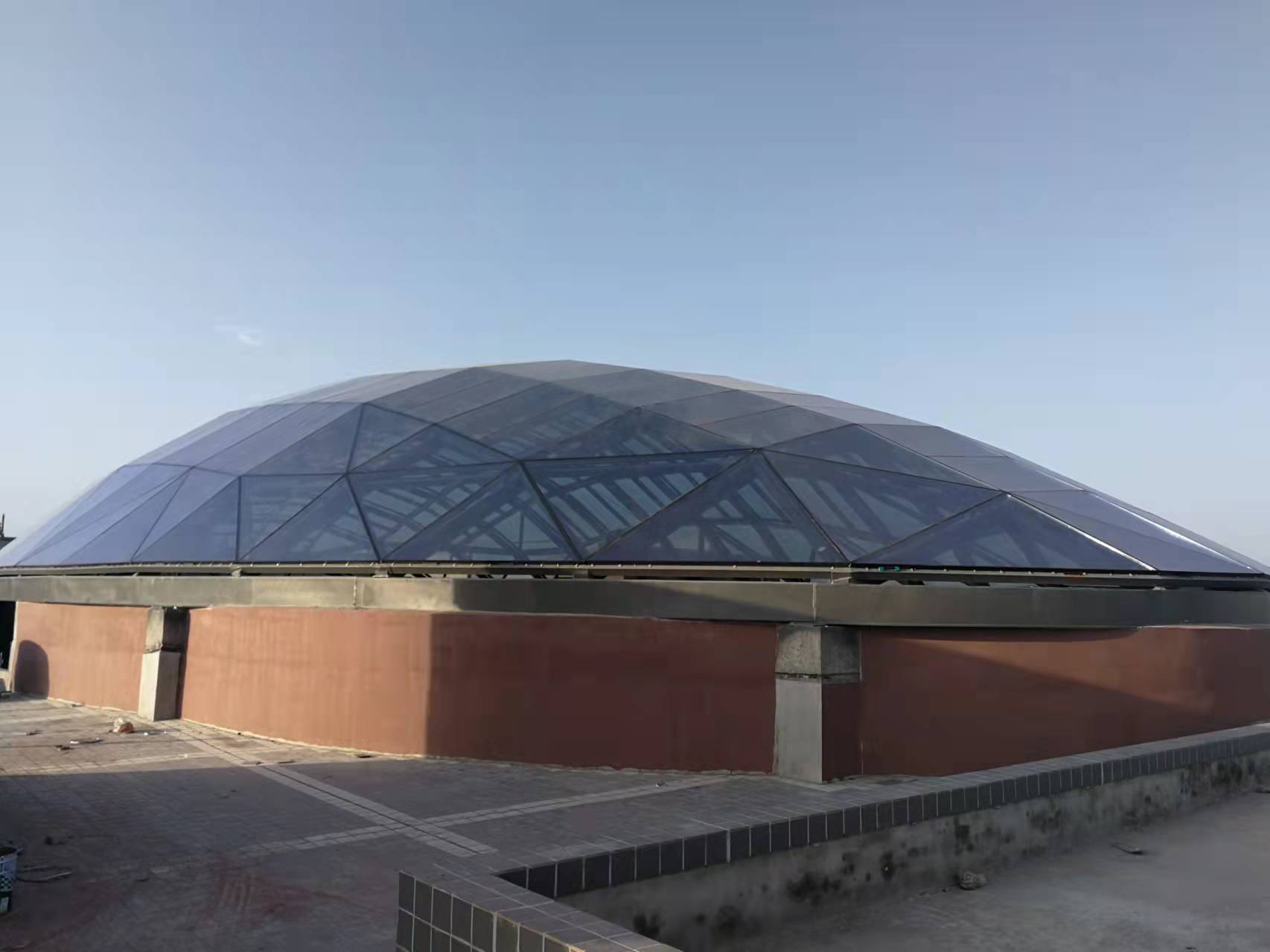 陜西建筑工程職業技術學院 采光頂工程